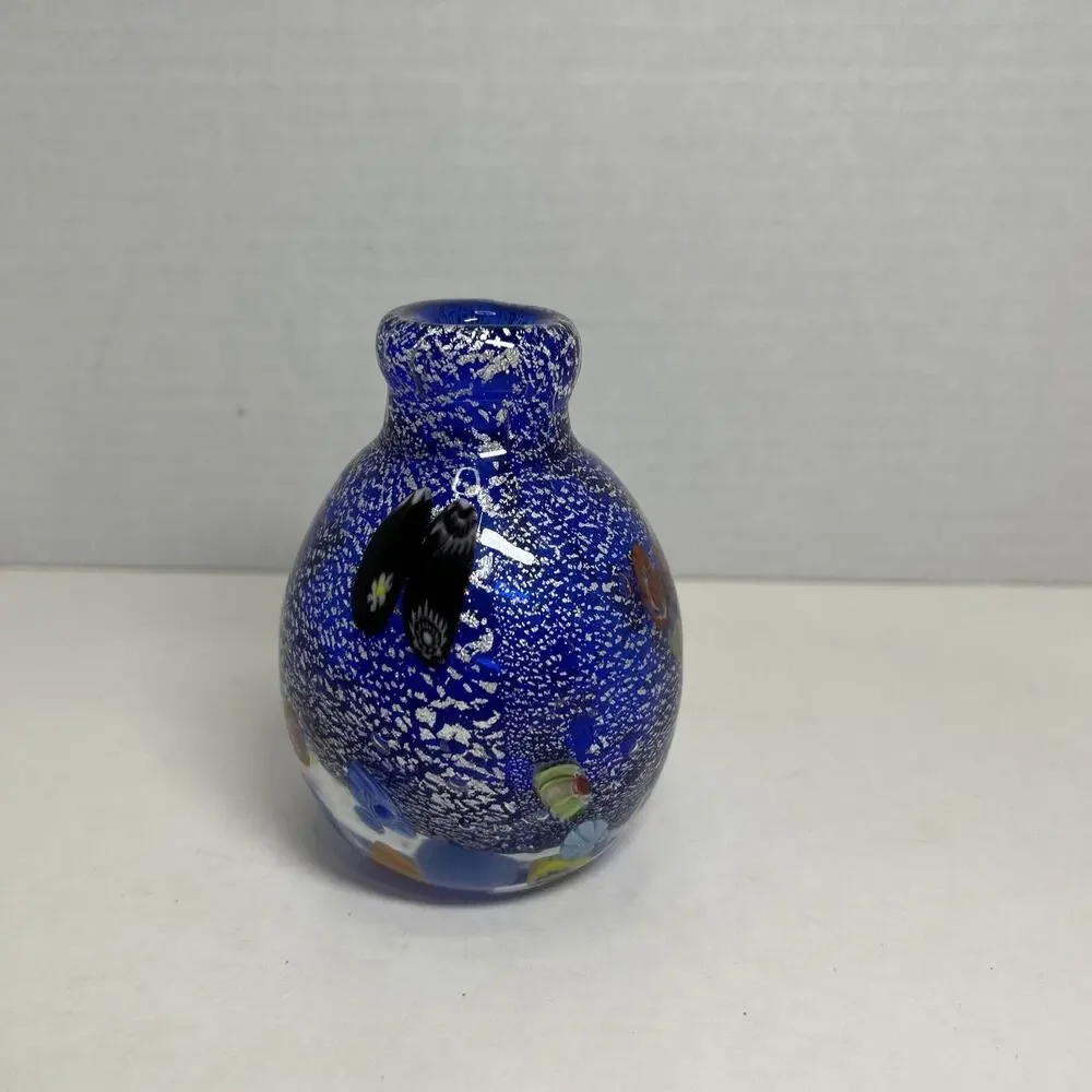 Robert William Art Glass Blue 4